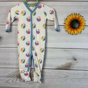 monica + andy beach ball baby romper 6-9M‎